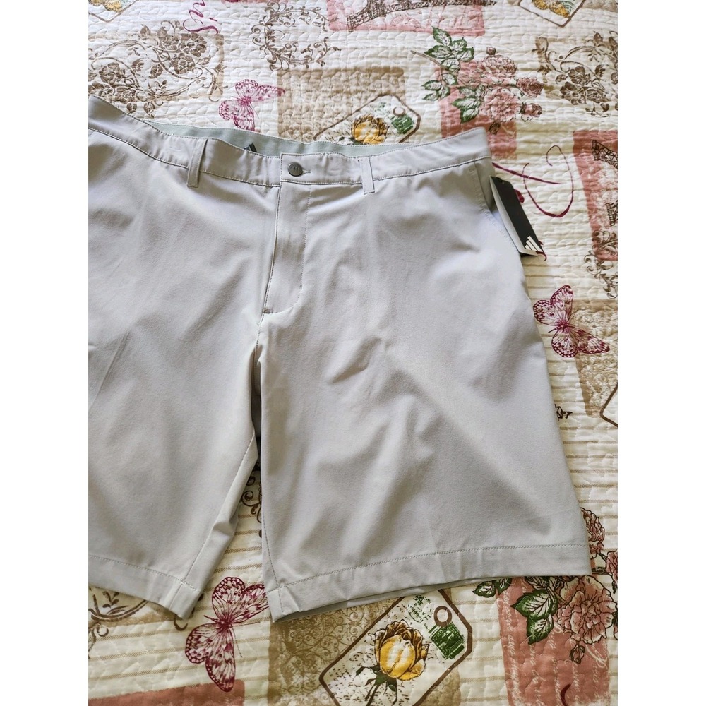 Adidas Men's Woven Golf‎ Shorts Size 40 x 8.5" Grey 2 ADVR0838 - Picture 2 of 10